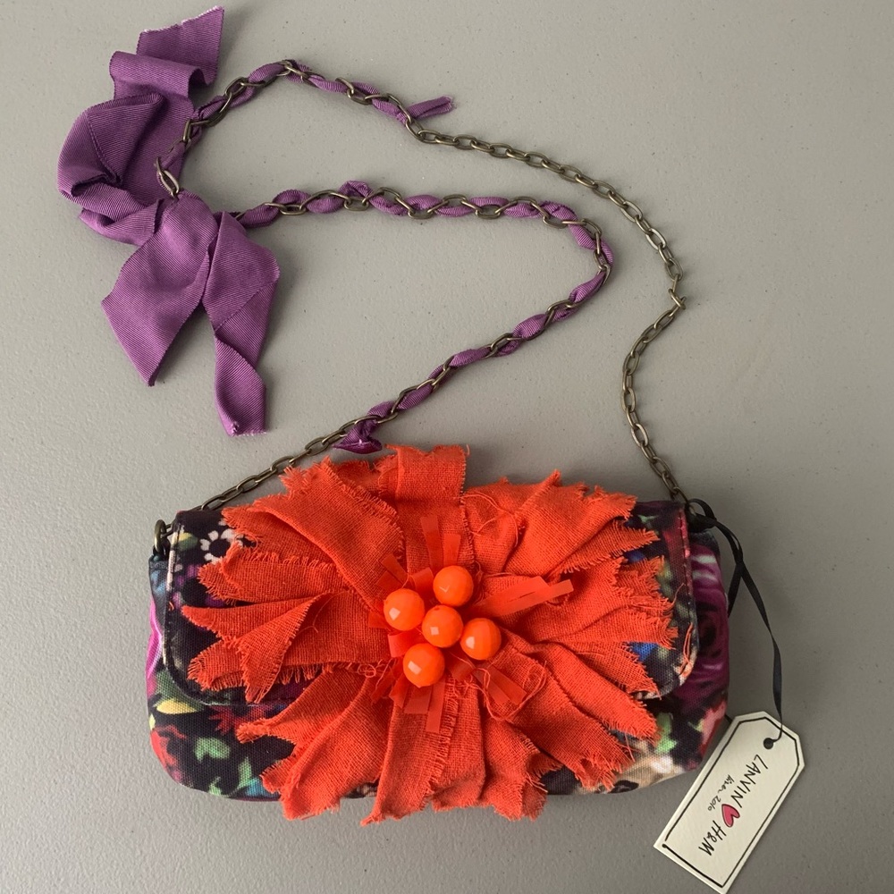 Lanvin for H&M 2010 Flower Clutch